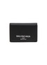 BALENCIAGA Credit Mnin Leather Wallet