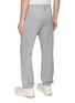 Back View - Click To Enlarge - THOM BROWNE - Relaxed Fit Cotton Jersey Sweatpants