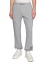 THOM BROWNE Relaxed Fit Cotton Jersey Sweatpants