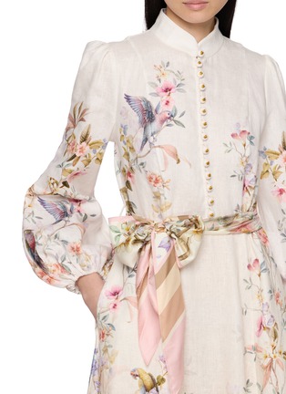  - ZIMMERMANN - Rebellion Linen Midi Dress