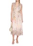 Figure View - Click To Enlarge - ZIMMERMANN - Rebellion Flutter Dress