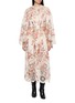 ZIMMERMANN Awaken Embroidered Yoke Linen Maxi Dress