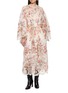 Figure View - Click To Enlarge - ZIMMERMANN - Awaken Embroidered Yoke Linen Maxi Dress