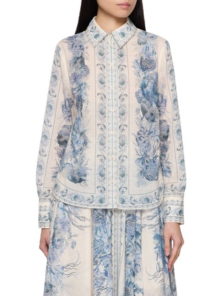Main View - Click To Enlarge - ZIMMERMANN - Wanderlust Cotton Body Shirt