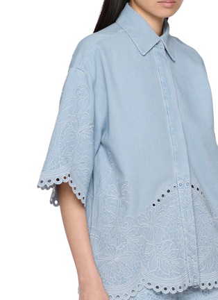  - ZIMMERMANN - Daylight Denim Cotton Shirt