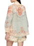 Back View - Click To Enlarge - ZIMMERMANN - Daylight Ramie Blouse