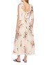 Back View - Click To Enlarge - ZIMMERMANN - Patience Cotton Silk Slip Dress