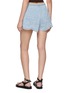 Back View - Click To Enlarge - ZIMMERMANN - Daylight Cotton Denim Shorts