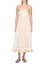 ZIMMERMANN Patience Cami Linen Midi Dress