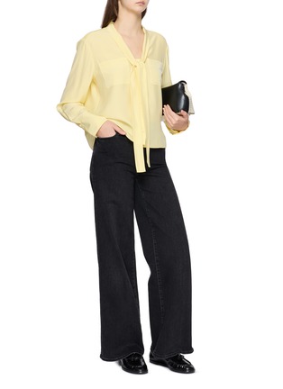 Figure View - Click To Enlarge - FRAME - Le Slim Palazzo Denim Jeans