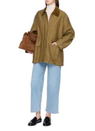 Figure View - Click To Enlarge - FRAME - The Mellow Denim Jeans