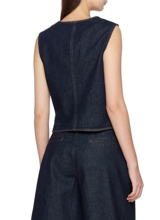 Back View - Click To Enlarge - FRAME - The Denim Vest