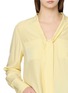  - FRAME - The Silk Modern Tie Blouse