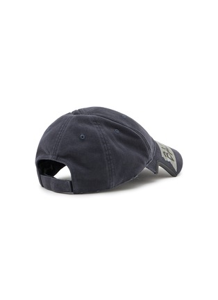 Figure View - Click To Enlarge - BALENCIAGA - Masking Tape Cotton Drill Cap