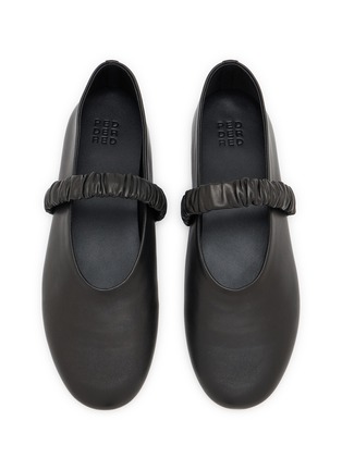 Detail View - Click To Enlarge - PEDDER RED - Blake Leather Mary Jane Flats