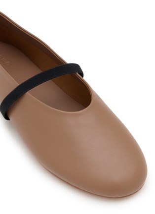 Detail View - Click To Enlarge - PEDDER RED - Charlie Leather Mary Jane Flats