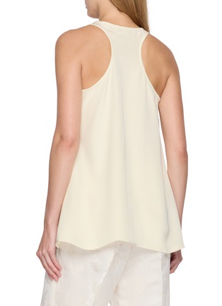 Back View - Click To Enlarge - LA COLLECTION - V-Neck Top