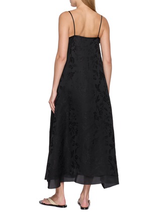 Back View - Click To Enlarge - LA COLLECTION - Slip A-Line Maxi Dress