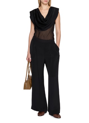 Figure View - Click To Enlarge - LA COLLECTION - Suiting Wide Leg Pants