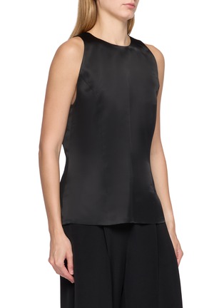 Detail View - Click To Enlarge - LA COLLECTION - Organza Top