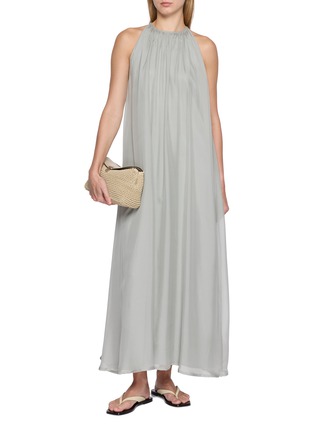 Figure View - Click To Enlarge - LA COLLECTION - Chiffon Maxi Dress