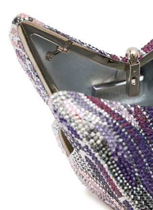 Detail View - Click To Enlarge - JUDITH LEIBER - Butterfly Violette Clutch Bag