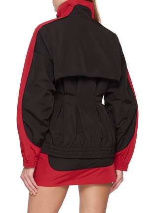 Back View - Click To Enlarge - WE11DONE - Pleated Track Jacket