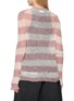 Back View - Click To Enlarge - WE11DONE - Striped V-Neck Knit Cardigan