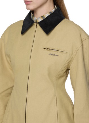  - WE11DONE - Hourglass Cotton Work Jacket