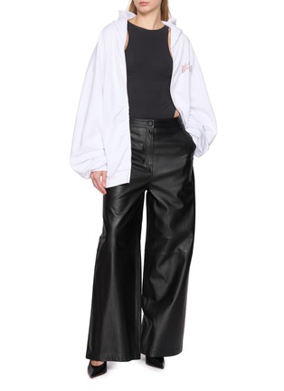 Figure View - Click To Enlarge - WE11DONE - Angel Rock Zip Up Hoodie