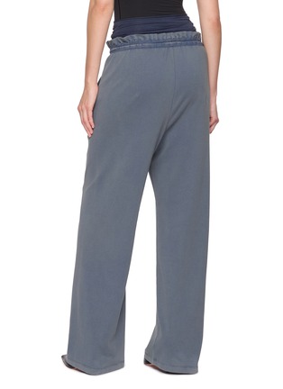 Back View - Click To Enlarge - WE11DONE - Washed Layered Lounge Pants