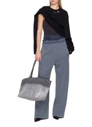 Figure View - Click To Enlarge - WE11DONE - Washed Layered Lounge Pants