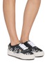 Figure View - Click To Enlarge - BONBOM - x MMY Piercing Sticker Baker Women's Sneakers