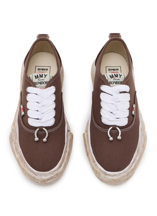 Detail View - Click To Enlarge - BONBOM - x MMY Piercing Outsiole Spray Baker Women's Sneakers