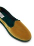 Detail View - Click To Enlarge - C.R.B. SHOES - Friulana Grosgrain Trim Slippers