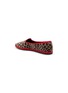  - C.R.B. SHOES - Friulana Leopard Print Fur Insole Grosgrain Trim Slippers