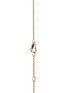 Detail View - Click To Enlarge - JOHN HARDY - Spear 14K Gold Diamond Pave Rolo Chain Station Necklace — Size 16-18