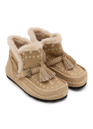 Detail View - Click To Enlarge - TAJI SHOES - Kai Suede Boots