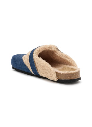  - TAJI SHOES - Sabit Camper Shearling Denim Clogs