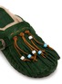 Detail View - Click To Enlarge - TAJI SHOES - Caribe Suede Clogs