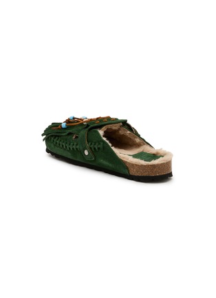 - TAJI SHOES - Caribe Suede Clogs