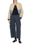 Figure View - Click To Enlarge - MM6 MAISON MARGIELA - Two way Zip Up Cotton Jacket