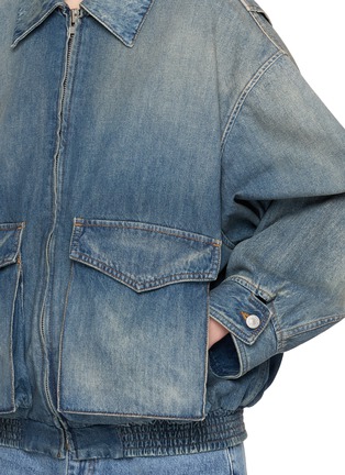  - MM6 MAISON MARGIELA - Patch Pocket Medium Wash Denim Jacket