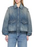 MM6 MAISON MARGIELA Patch Pocket Medium Wash Denim Jacket