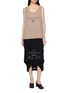 MM6 MAISON MARGIELA Three Way Graphic Layered Cotton Tank Dress