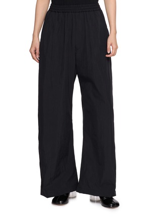 Main View - Click To Enlarge - MM6 MAISON MARGIELA - Crispy Elasticated Waistband Pull On Pants