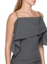  - MM6 MAISON MARGIELA - Sleeveless Two Way Folded Wool Blend Maxi Dress