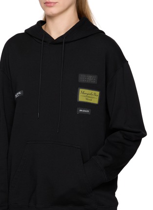  - MM6 MAISON MARGIELA - Logo Patch Cotton Hoodie