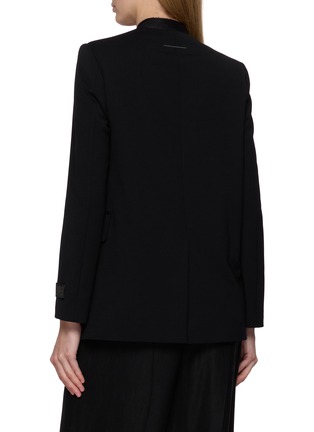 Back View - Click To Enlarge - MM6 MAISON MARGIELA - Collarless Blazer
