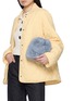 Front View - Click To Enlarge - EQUIL - Shearling Fur Mini Pouch